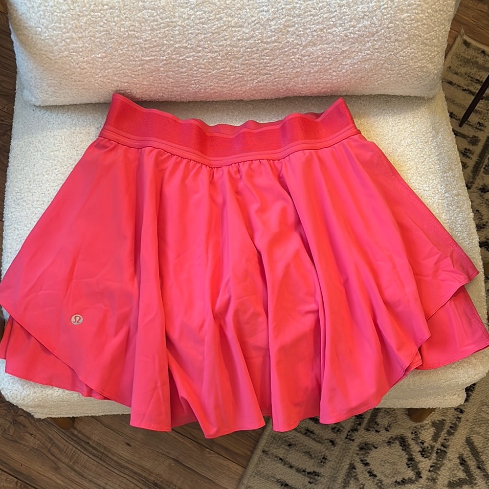 lululemon athletica court rival high rise skirt